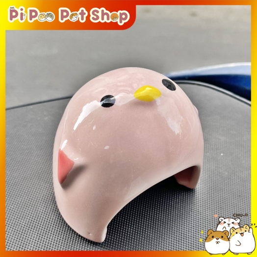 Nhà sứ hình gà con chipchip cho hamster