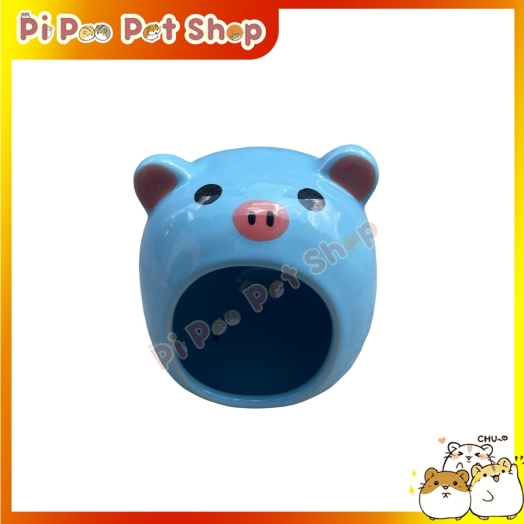 Nhà ngủ sứ chú heo cho hamster