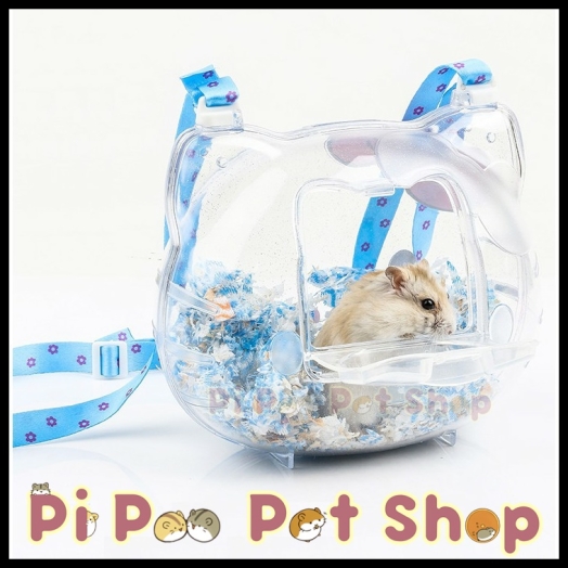 Lồng xách đi chơi mẫu kitty dễ thương size lớn