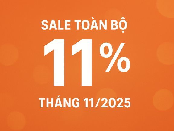 Sale 11% tháng 11